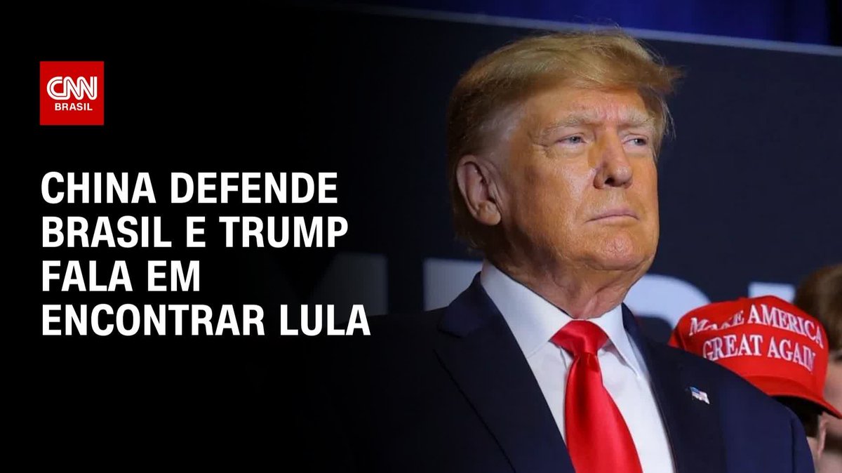 China defende Brasil e Trump fala em encontrar Lula; assista #WW