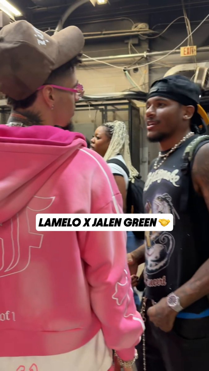 LaMelo Ball 🤝 Jalen Green 🤝 Brandon Miller