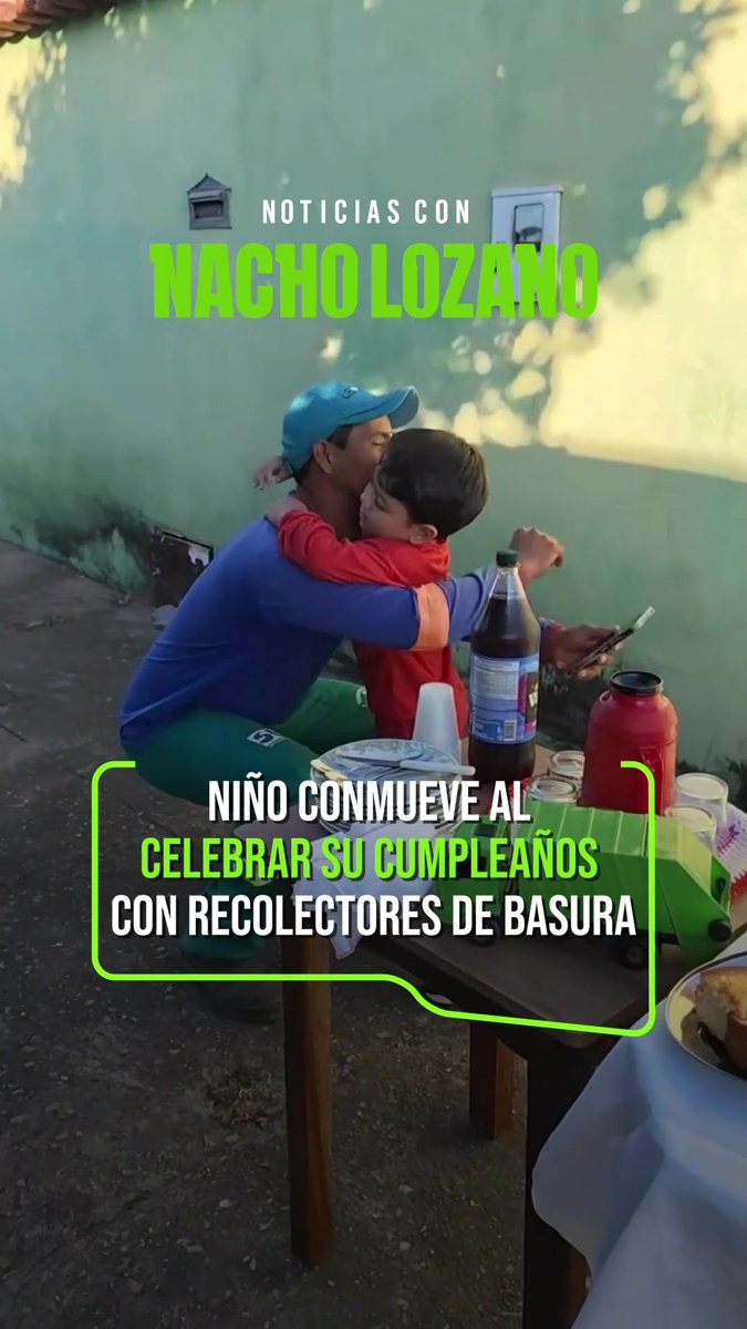 Un niño de apenas 3 años enterneció en redes sociales al celebrar su cumpleaños con un desayuno para los recolectores de basura, en #Brasil. El video fue compartido por su mamá, quien aseguró que el pequeño todos los días espera emocionado el camión recolector.