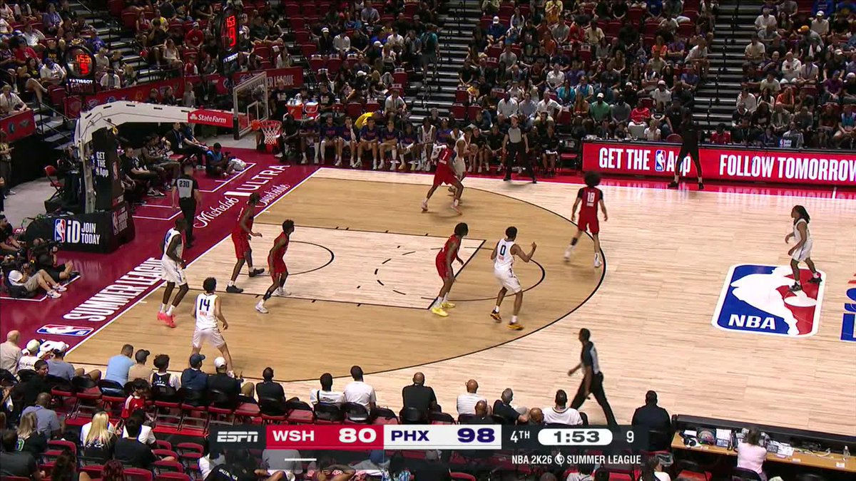 Khaman Maluach pro debut 14 points 5 rebounds 2 blocks