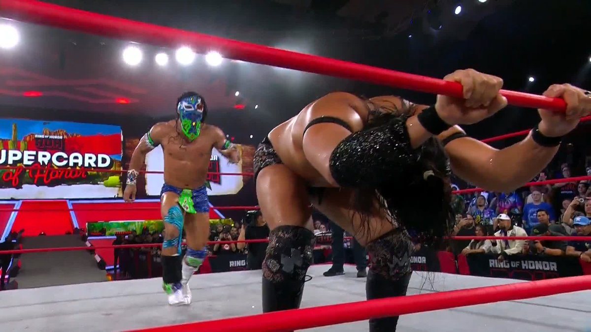 Bandido. Konosuke Takeshita. THAT ONE COUNT WITH CROWD GOING APESHIT. They simply get pro wrestling.