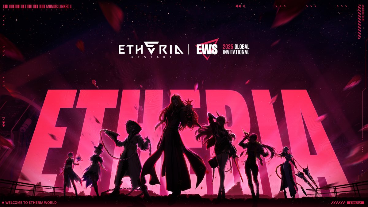EWS Global Invitational Theme Song – Etheria — Vocal: Andie Case The highly anticipated EWS Global Invitational kicks off on July 19, 2025 (UTC-5) ! Stay tuned to our official channels for the latest news. Don’t miss out on any of the action! #EtheriaRestart #EWS