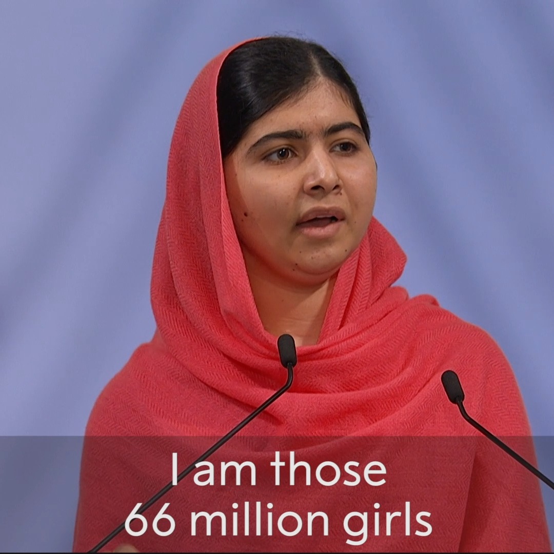 When she was only 11 years old, Malala Yousafzai began fighting for her right to go to school, today she fights for every child's right to an education. Take a look at her powerful Nobel Peace Prize lecture. Happy birthday, Malala Yousafzai! #MalalaDay