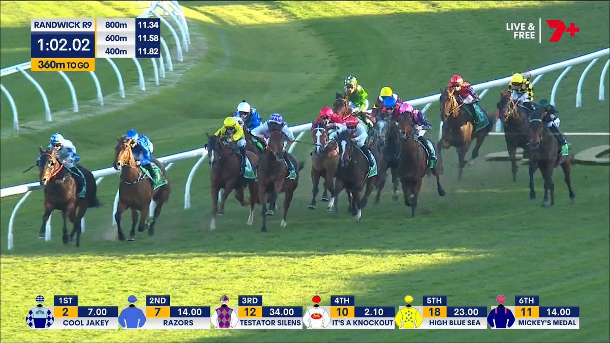 GETAFIX FROM NOWHERE 😱 Jason Collett times the run to perfection, reminiscent of another grey at Randwick⚡⚡ O'Shea & Charlton Racing