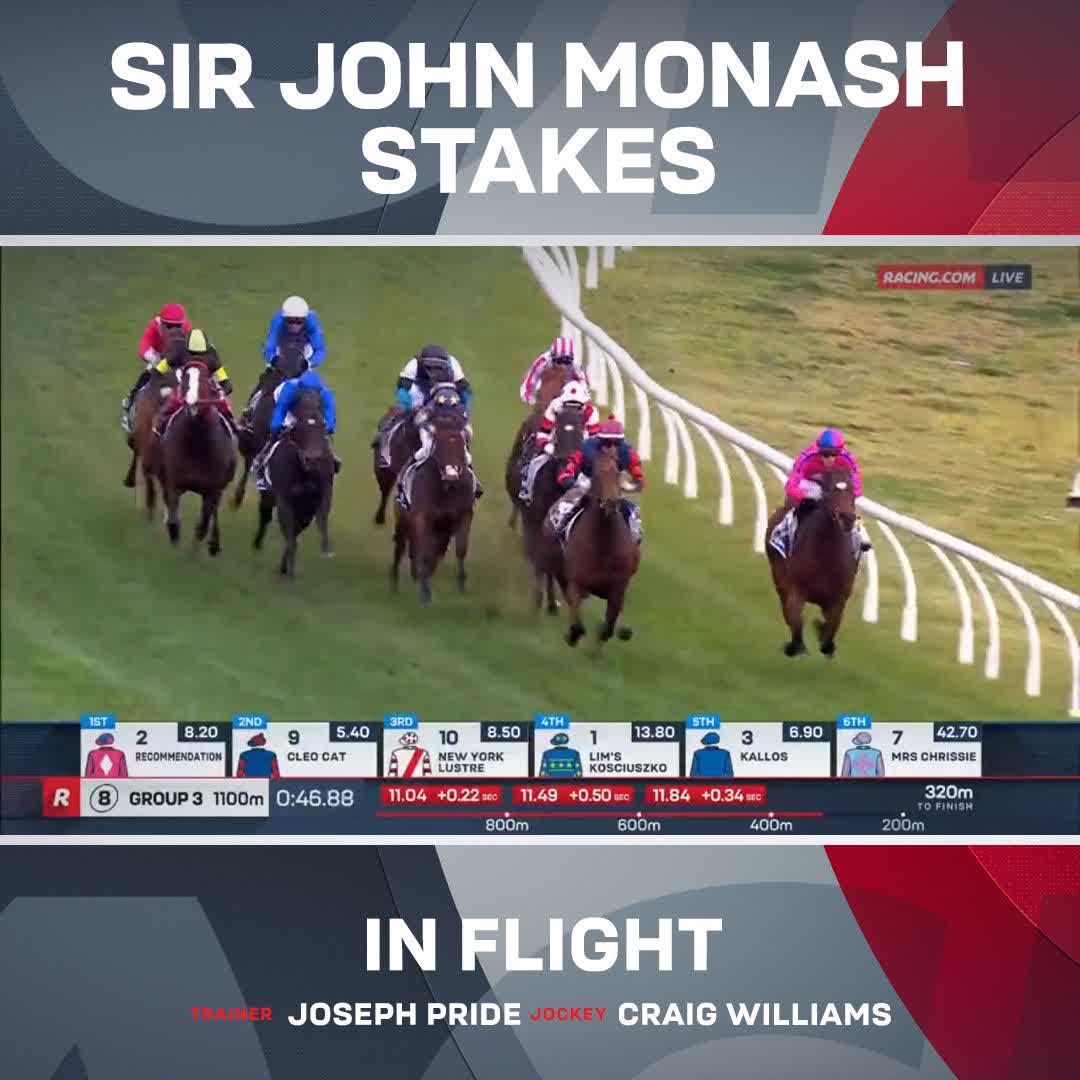In Flight takes flight in the G3 Sir John Monash Stakes with a stunning turn of foot proving far too strong for her third win in a row 🔥 Craig Williams picks up a Caulfield treble as he continues to chip away in the chase for the Vic Metro Jockey's Premiership 🏆