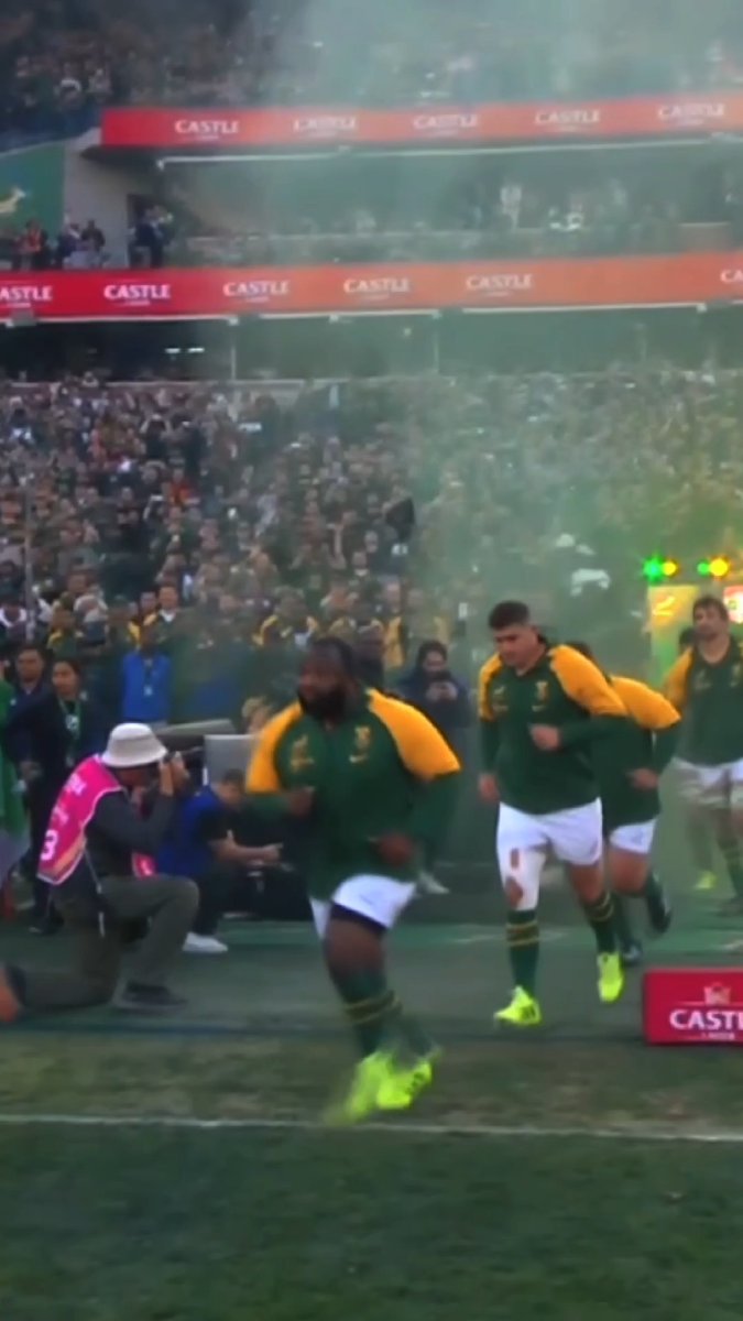 Another 80 minutes of intensity awaits⏳ #Springboks #ForeverGreenForeverGold