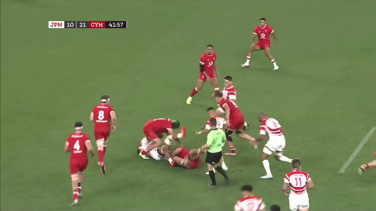 🏴󠁧󠁢󠁷󠁬󠁳󠁿 Dan Edwards 🔥 #WelshRugby #JPNvWAL