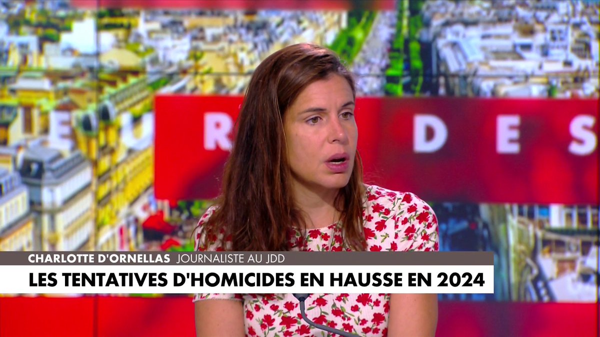 La journaliste Charlotte d'Ornellas assure qu'«il est dur pour certains d'admettre qu'un étranger peut commettre un délit» #HDProsWE