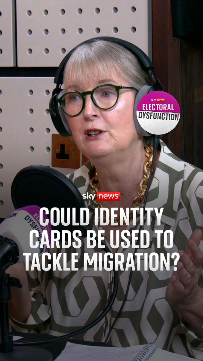 Could digital ID cards help tackle migration? Harriet Harman tells Beth Rigby and Ruth Davidson what she thinks the government could do. #ElectoralDysfunction 🎧: 📺: