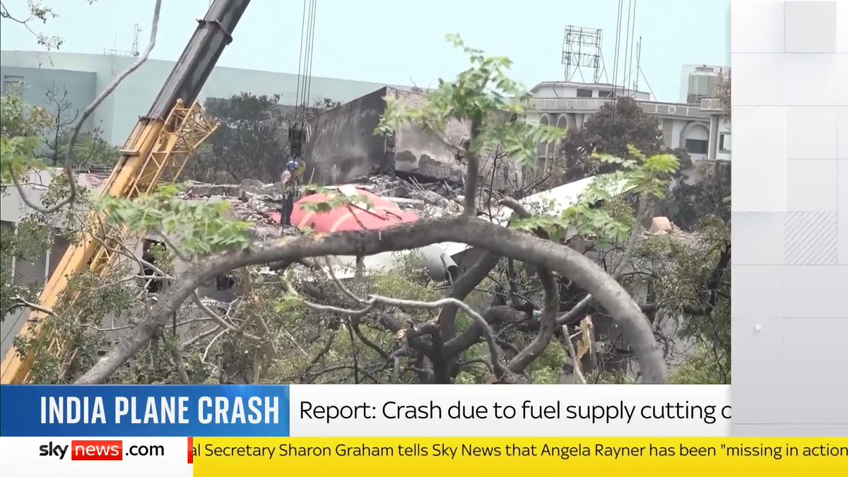 'There is a lot of scepticism from aviation experts. They say this report is sketchy.' Neville Lazarus has the latest on the India plane crash, as the preliminary report says the fuel switches were cut off. 📺 Sky 501, Virgin 602 and YouTube