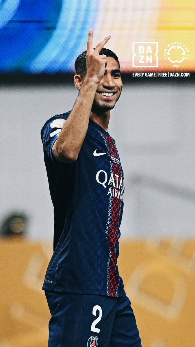 Hakimi has been on fire all tournament 🔥 One last step… can he crown it with glory? 🏆🤔 Catch the FIFA Club World Cup Final | July 13 | Free | | #FIFACWC #TakeItToTheWorld