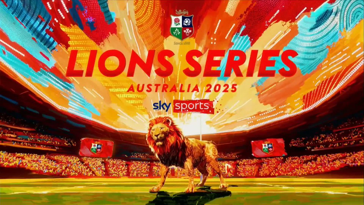How was the artwork created for the Lions series on Sky Sports? 🎨 Kate Constantine explains how she creatively put together the artwork for the Lions series! 🦁
