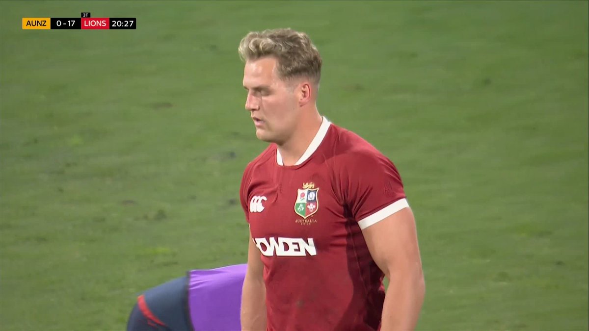 "Best I've seen them on tour so far!" Van der Merwe at the double after a flowing Lions move 🦁