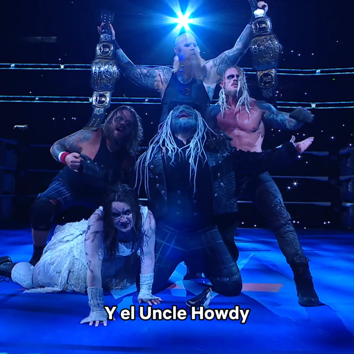 Tenemos NUEVOS campeones por pareja... Y VAYA CAMPEONES 💫 Los Wyatt Sicks CONQUISTAN los campeonatos de Montez Ford y Angelo Dawkins y se coronan en una división por parejas de MUCHO nivel 👊 😉 Pero tranquilos, que pronto llegan Axiom y Nathan Frazer #SmackDown
