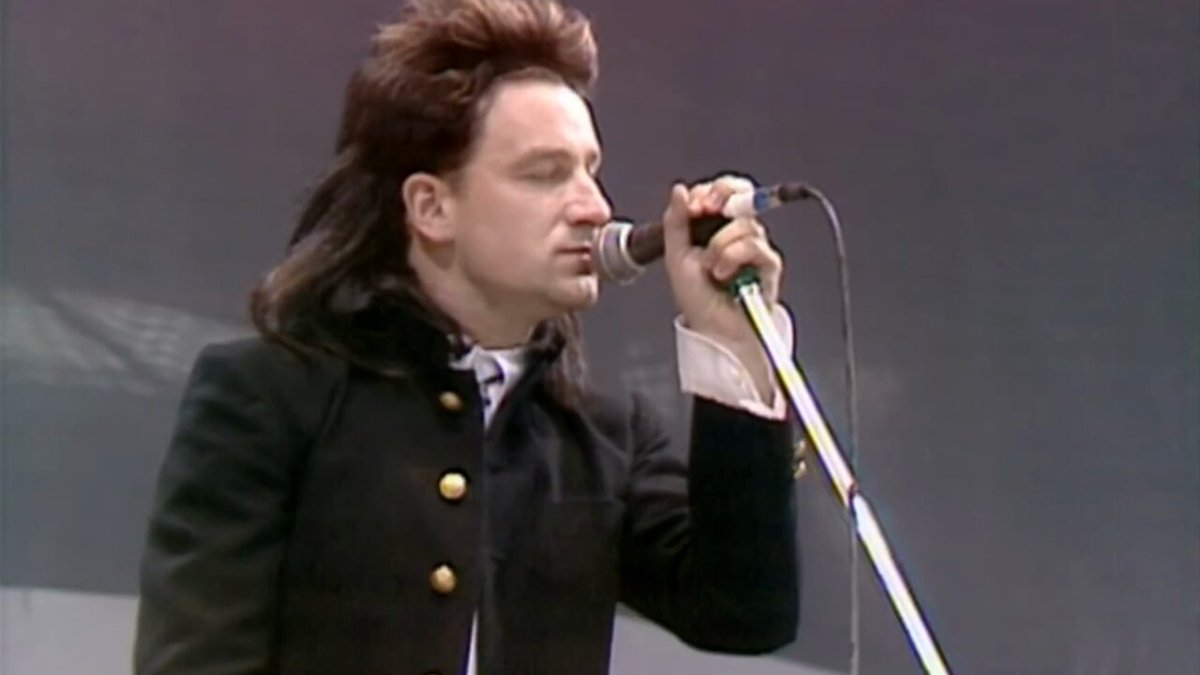 40 YEARS ON from the immortal “Sunday Bloody Sunday” at Live Aid with Biblical Allusions