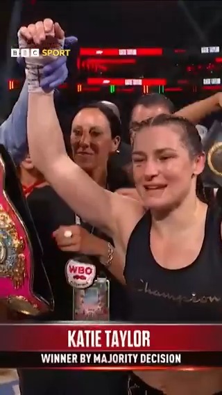 A 'very, very satisfying' win for Katie Taylor over Amanda Serrano! 🥊 #BBCBoxing
