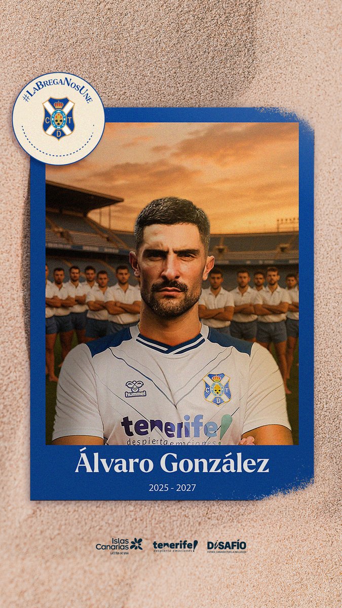 ⚪️🔵 #ÁlvaroGonzález (Álvaro González), 𝐧𝐮𝐞𝐯𝐨 𝐫𝐞𝐟𝐮𝐞𝐫𝐳𝐨 𝐝𝐞𝐟𝐞𝐧𝐬𝐢𝐯𝐨 𝐝𝐞𝐥 #CDTenerife 💪🏾 #BienvenidoÁlvaroGonzález #ÁlvaroGonzálezBlanquiazul #LaBregaNosUne #DiSAFÍO