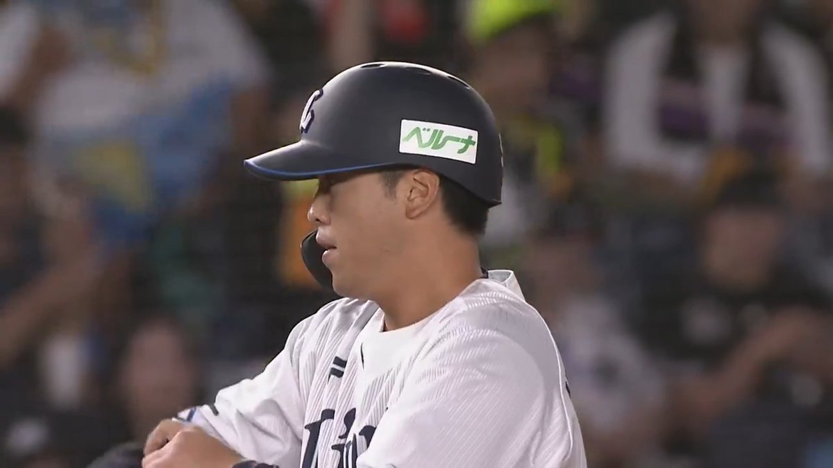 埼玉西武 仲三河優太 選手が走者一掃のタイムリー3ベースヒットを放つ✨ 👇ライブ配信はこちら