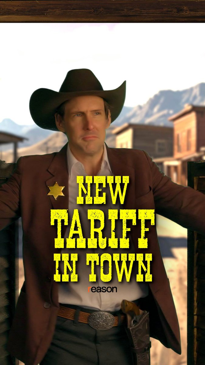 Howdy boys. There’s a new tariff in town. One whiskey for $500? Aww… Sounds like 80 percent tariffs on the consequences of my own actions. 🥃💸