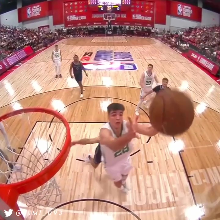 Hugo Gonzalez impresses in his summer league debut with 12 points ( 3-5 on threes) to go with 4 rebounds, 5 assists and 2 blocks ☘️ First game and he's already showing some great promise: