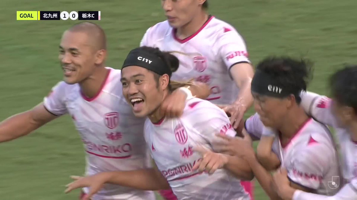 田中パウロ淳一 が今季7点目🔥 🎦 ゴール動画 🏆 明治安田Ｊ３リーグ 第20節 🆚 北九州vs栃木Ｃ 🔢 1-1 ⌚️ 40分 ⚽️ 田中 パウロ淳一（栃木Ｃ) #Ｊリーグ