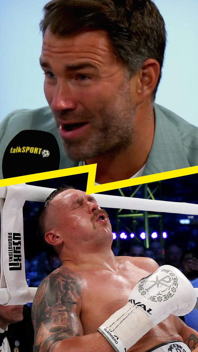😱 "Absolutely no doubt that Oleksandr Usyk doesn't like it to the body!" Eddie Hearn held nothing back when he discussed #UsykDubois2 🔥 Watch in full here: