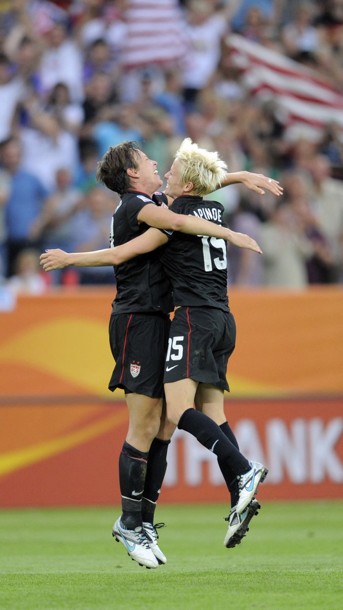 We will ALWAYS share this legendary Megan Rapinoe to Abby Wambach goal from the 2011 World Cup 🇺🇸 😍 🎥 FIFA Women's World Cup