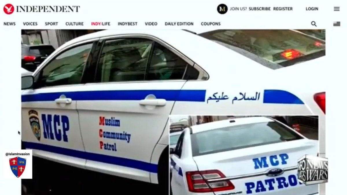 NYC: Sharia law is already here! 💥 They’re patrolling our streets, like London! Alex Jones Are you ready for this to escalate?!