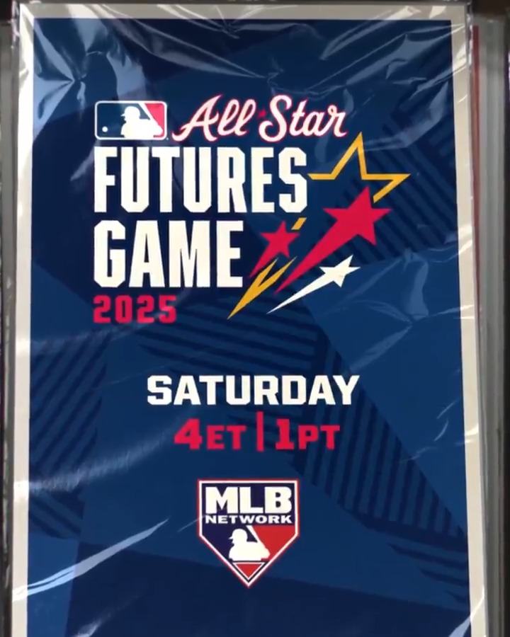 The stars of tomorrow shine today 🌟 Don't miss the 2025 MLB All-Star Futures Game at 4pm ET on MLB Network!