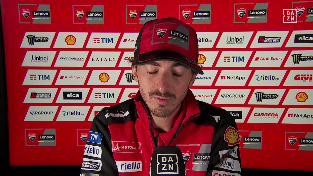 Pecco Bagnaia, muy duro consigo mismo tras terminar 12º la sprint 🗣️ "Soy muy lento. No tengo velocidad" #GermanGP 🇩🇪 #MotoGP 🏁