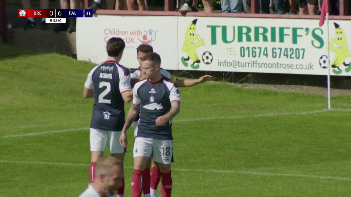 A hat-trick for Falkirk FC’s Dylan Tait! The Bairns with 7️⃣ in Angus 🔥