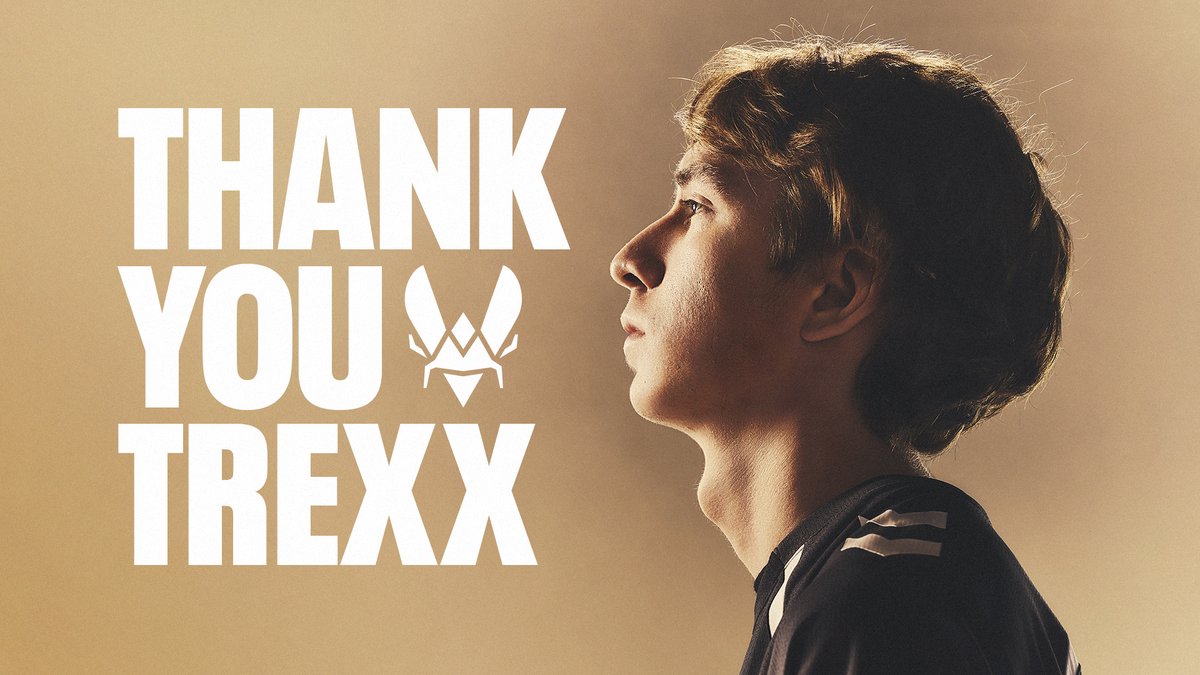 Even great chapters come to an end. From reaching our first Masters and Champions, to lifting our first VCT EMEA trophy, we couldn't have done it without you, trexx. We wish you the best of luck with Team Liquid VALORANT. See you on the server soon! 🫡