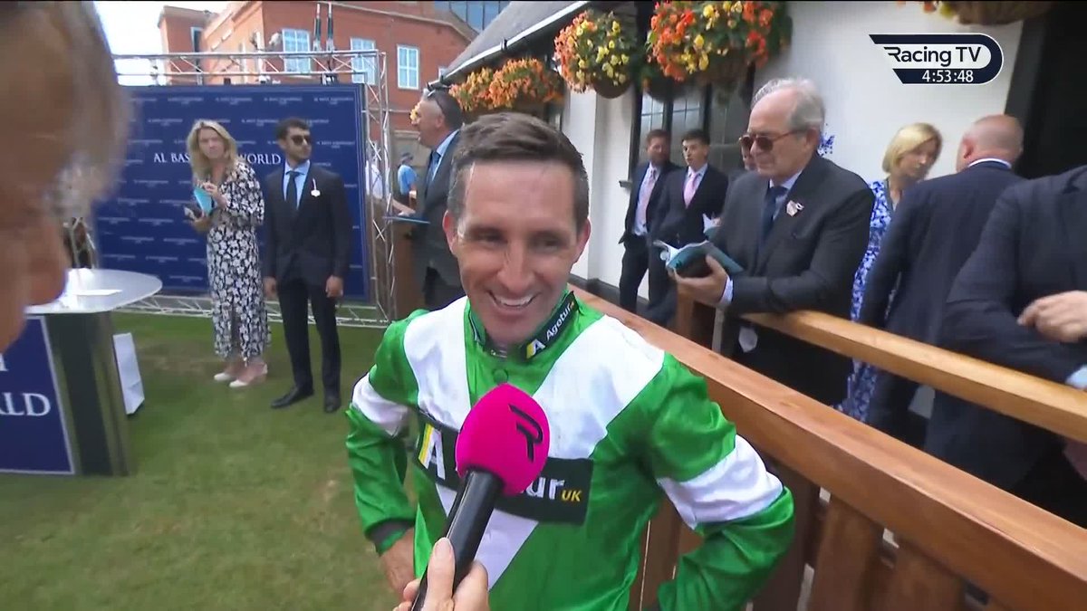 ๐ฃ๏ธ "I'm getting into the twilight of my career." A special Group One victory in the Al Basti Equiworld Dubai July Cup for Neil Callan aboard No Half Measures ๐ Lydia Hislop | Newmarket Racecourse