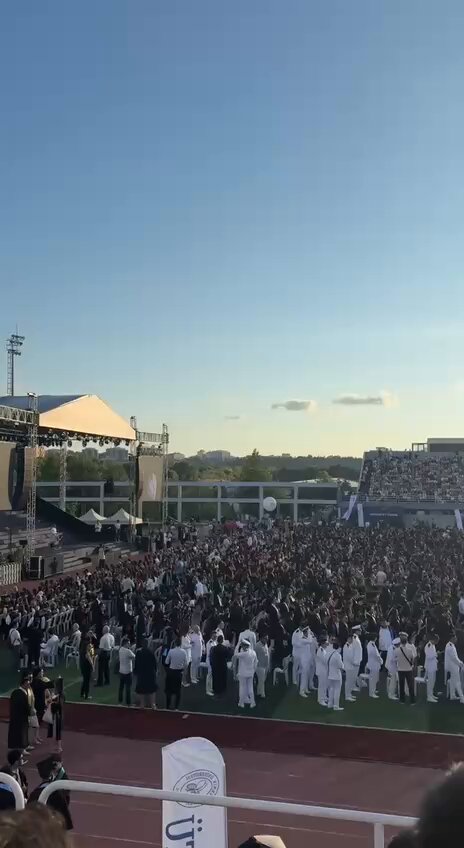 Ayazağa'da mezuniyet töreni başladı: Türkiye laiktir, laik kalacak!