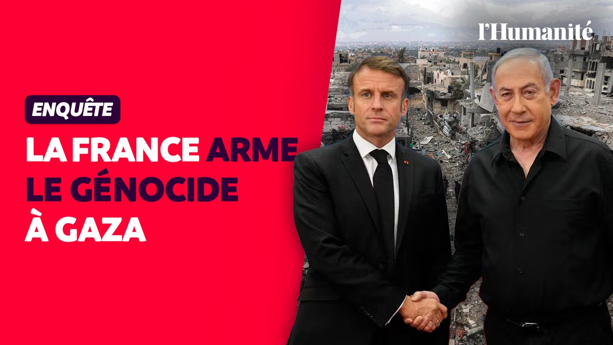Plus de 56 000 personnes, majoritairement des civils, ont été tués par Israël à Gaza. Depuis plus d'un an et demi, Tel-Aviv a multiplié les violations du droit international. La France continue pourtant de livrer des armes à Israël ➡️