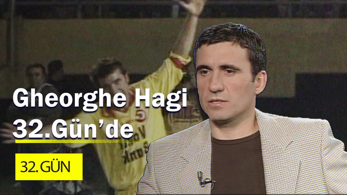 Gheorghe Hagi 32.Gün'de | 2001 #Galatasaray Tamamı: