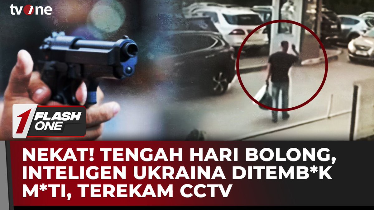 Nekat! Tengah Hari Bolong, Inteligen Ukraina Ditemb*k M*ti, Terekam CCTV