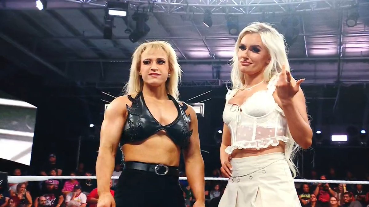 Who holds the power in the Women's Division? Fatal Influence takes on Jordynne Grace and Blake Monroe in a Tag Team Match TODAY at The Great American Bash! Streaming at 3PM ET/12PM PT exclusively on Peacock in the U.S. and Netflix internationally.