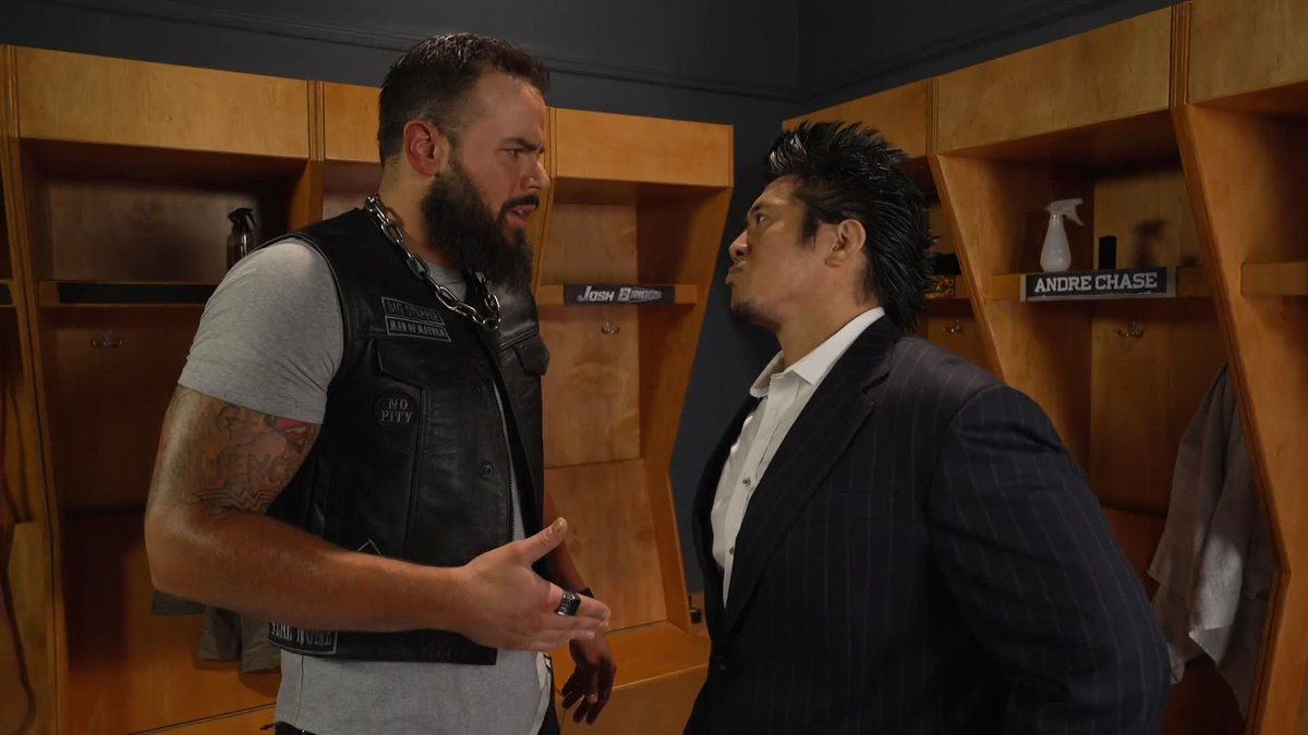 "This isn't about honor, this is about you becoming number one." Josh Briggs plans on making sure 稲村愛輝 wins the NXT Championship by any means necessary... 👀