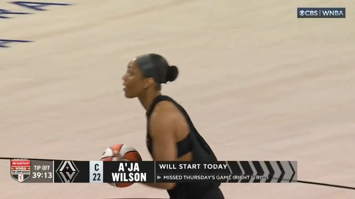 Injury update: A'ja Wilson will start for the Las Vegas Aces