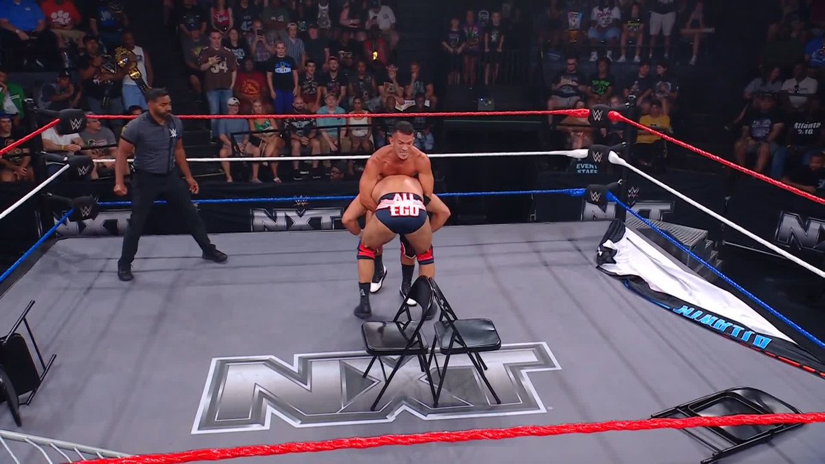 😲 😲 😲 How did Ricky Saints survive this?!? “All Ego” Ethan Page