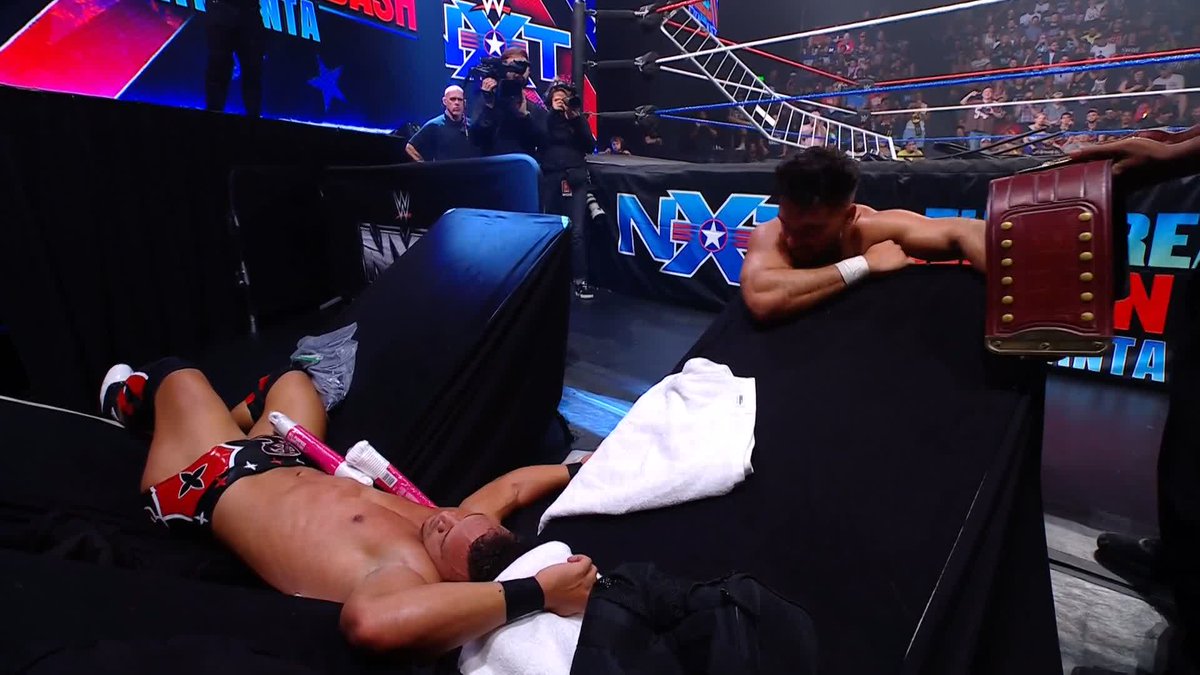 OH. MY. GOD. ETHAN PAGE IS STILL YOUR CHAMPION.