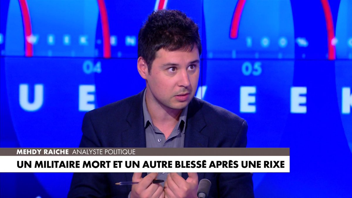 Mehdy Raïche : «Attaquer quelqu'un dans le dos avec un couteau, c'est une régression civilisationnelle», dans 100%Politique