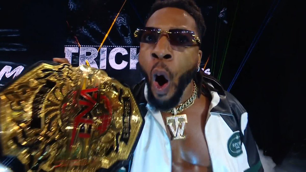 🗣️ WHOOP THAT TRICK TNA Wrestling World Champion Trick Williams has arrived to The Great American Bash!