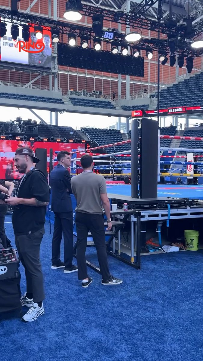 The stage is set at Louis Armstrong Stadium 🏟️ Ring III is LIVE tonight at 6pm ET/3pm PT/11pm UK 🥊 📺 Buy the DAZN PPV now: