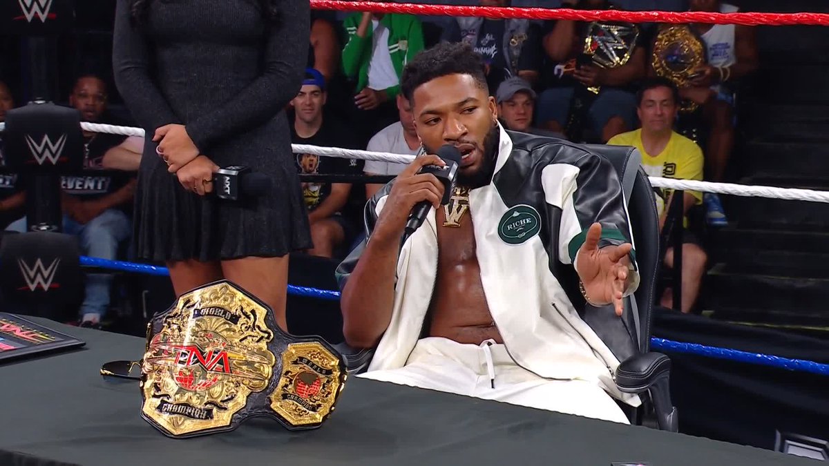"I'm the man carrying two brands let's talk about it!" Trick Williams is not holding anything back 😳