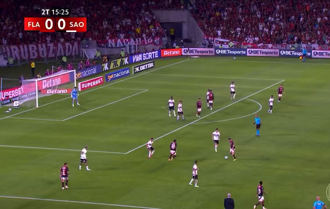 Não é nenhum absurdo dizer que foi o gol mais bonito que o São Paulo já sofreu