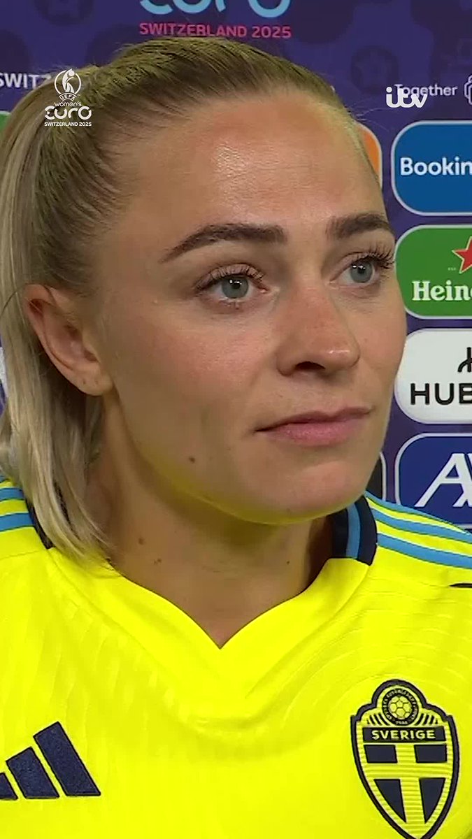 💯 up for Fridolina Rolfö 🇸🇪 A special night for the Sweden forward 🗣️ Semra Hunter