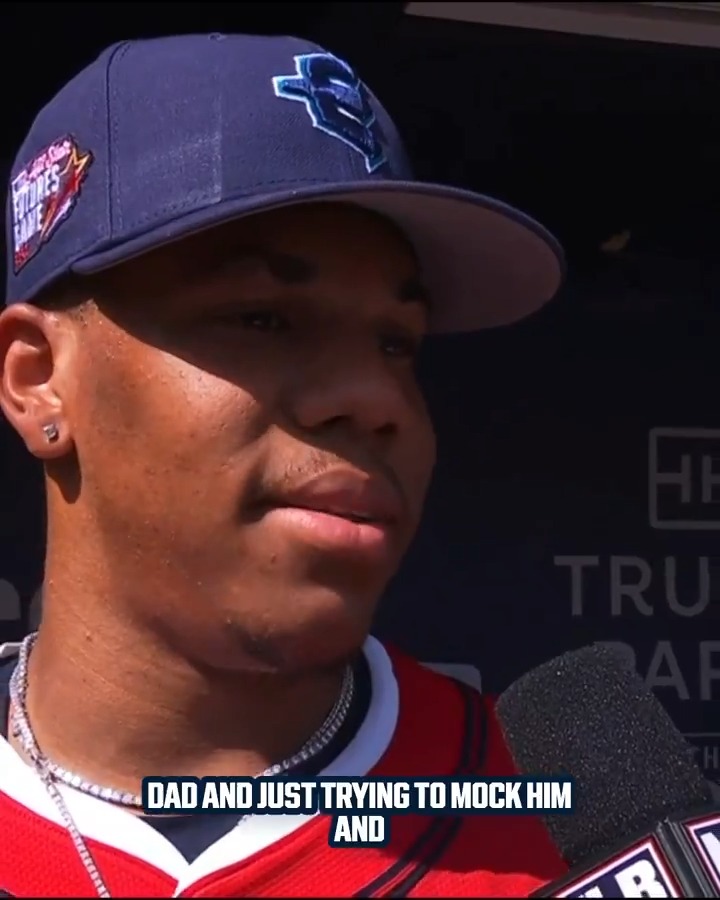 Jurrangelo Cijntje pitched righty AND lefty in his scoreless outing in the Futures Game! 🔁 The Seattle Mariners prospect breaks down the origin of his switch-pitching and his excitement levels for playing in the event.