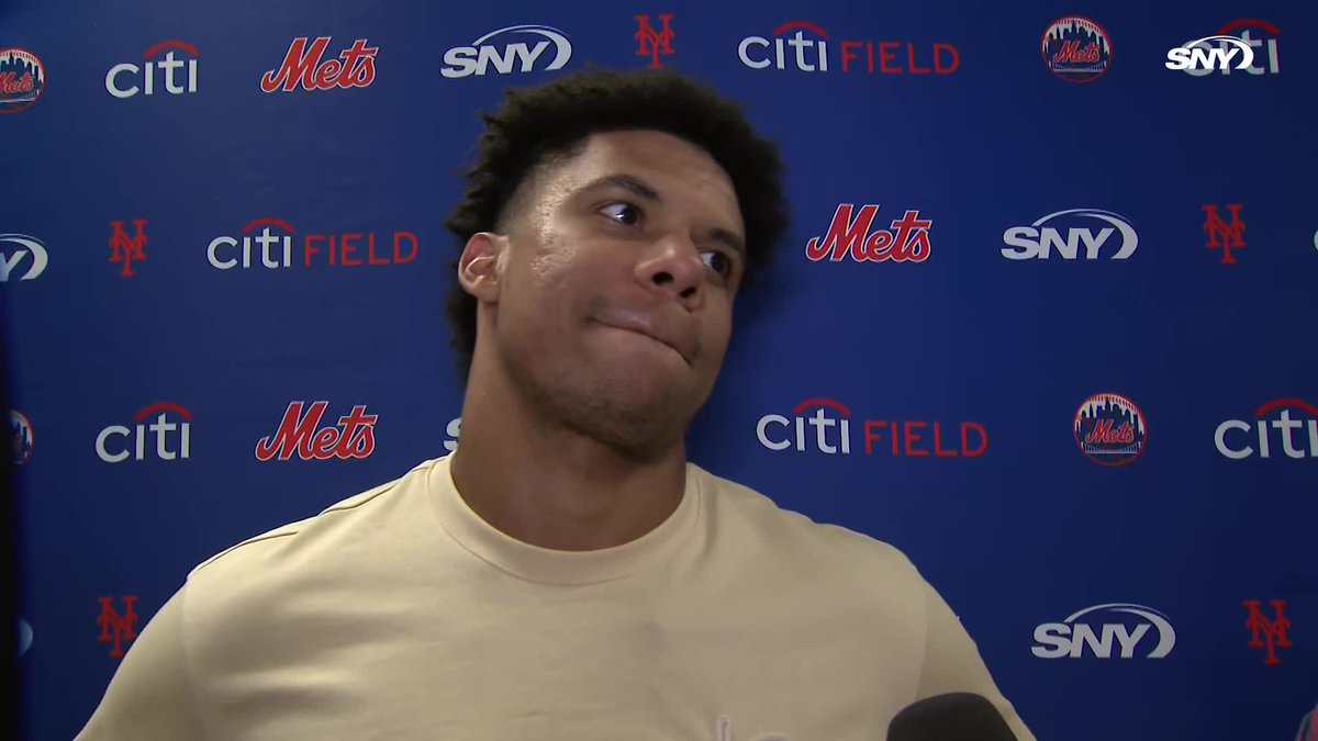 Juan Soto is asked if he has been playing with a chip on his shoulder after not being named an All-Star: "Forget about that. It's baseball. It's really tough to get in - next time, I'm gonna try harder and see what I can do."